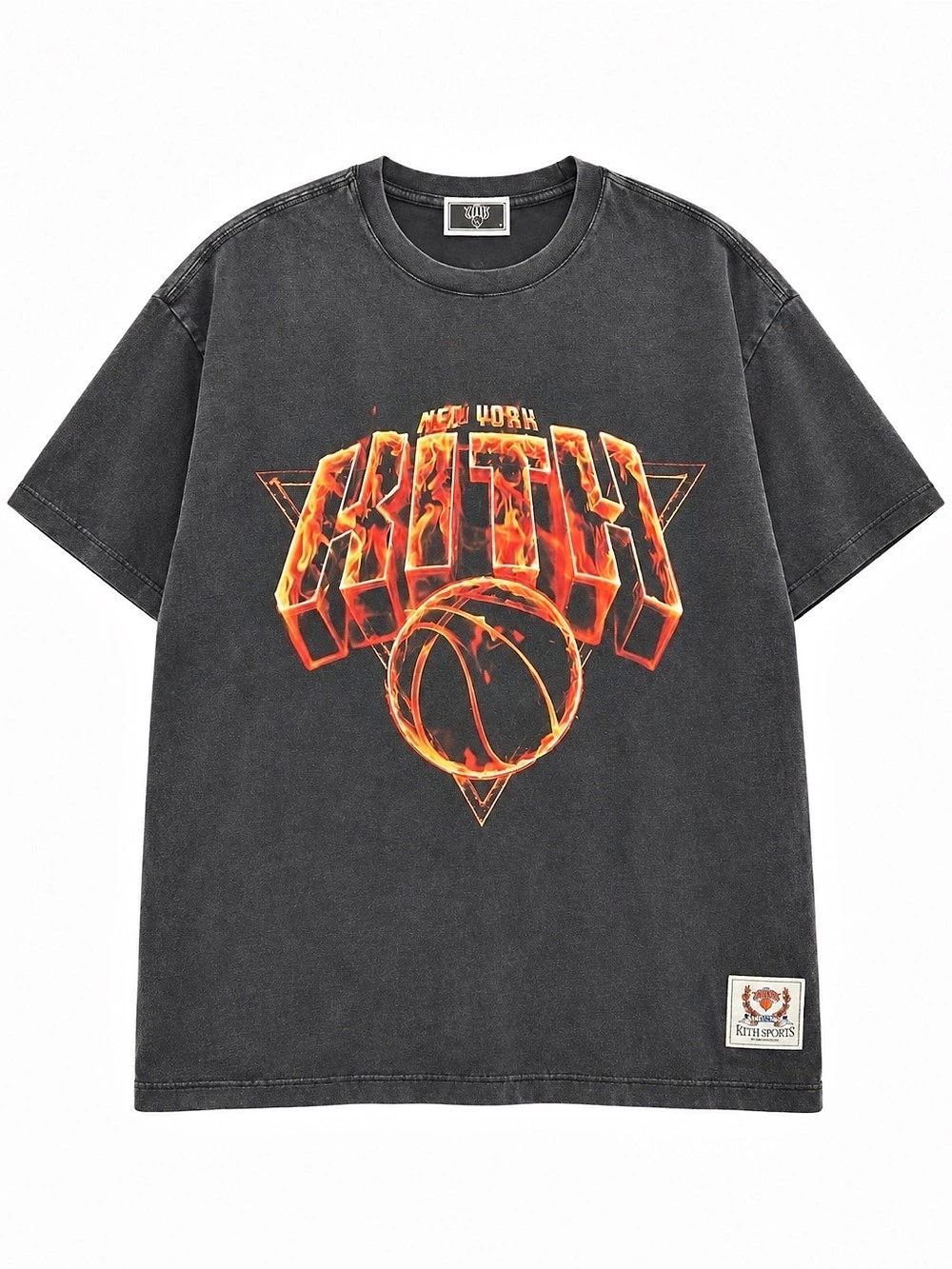 Kith New York Knicks Graphic Tee Graphic Tee in Black NWT